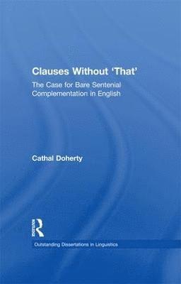 Cathal Doherty - Clauses Without 'That', Häftad