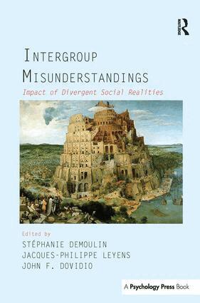 Stephanie Demoulin, Jacques-Philippe Leyens, John F Dovidio - Intergroup Misunderstandings, Häftad