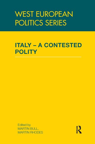 Martin Bull, Martin Rhodes - Italy - A Contested Polity, Häftad