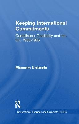 bokomslag Keeping International Commitments