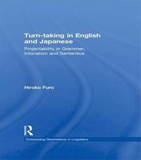 bokomslag Turn-taking in English and Japanese