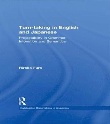 bokomslag Turn-taking in English and Japanese