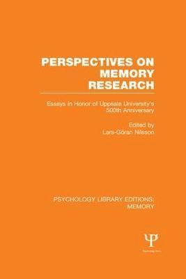 Perspectives on Memory Research (PLE:Memory) 1