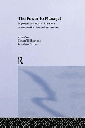 Steven Tolliday, Jonathan Zeitlin - Power to Manage?, Häftad
