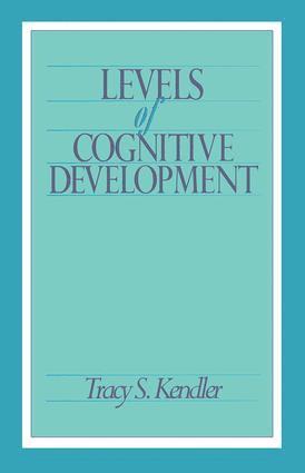 Tracy S. Kendler - Levels of Cognitive Development, Häftad