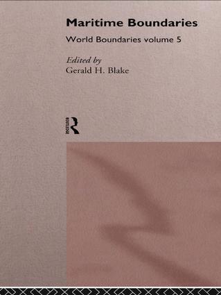 Gerald H. Blake - Maritime Boundaries, Häftad