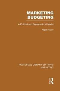 bokomslag Marketing Budgeting (RLE Marketing)
