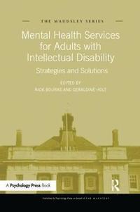 bokomslag Mental Health Services for Adults with Intellectual Disability