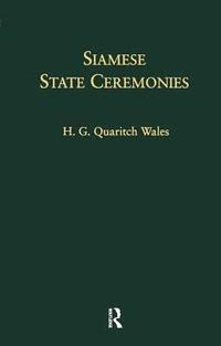 bokomslag Siamese State Ceremonies