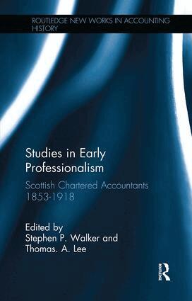 Stephen P. Walker, Thomas A. Lee - Studies in Early Professionalism, Häftad