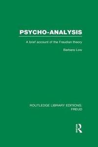 bokomslag Psycho-Analysis (RLE: Freud)