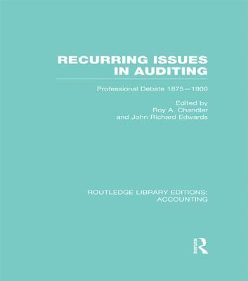Recurring Issues in Auditing (RLE Accounting) 1