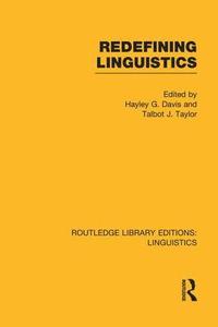 bokomslag Redefining Linguistics
