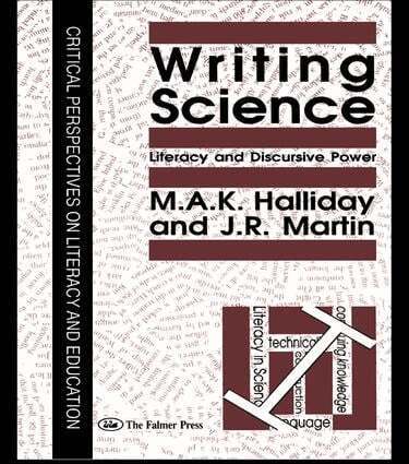 M.A.K. Halliday, J.R. Martin - Writing Science, Häftad