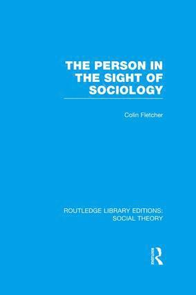 bokomslag Person in the Sight of Sociology