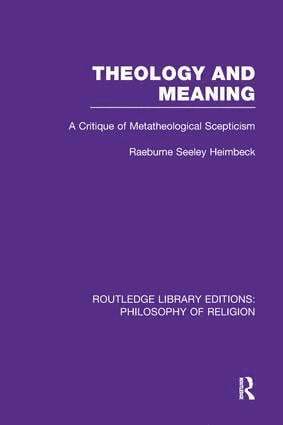 bokomslag Theology and Meaning