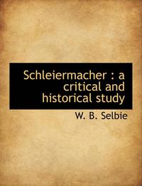 bokomslag Schleiermacher