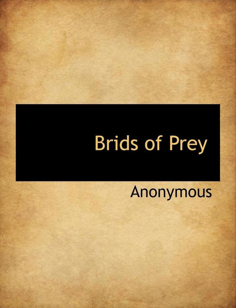 Brids of Prey 1