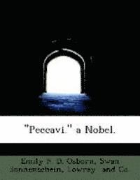 bokomslag Peccavi. a Nobel.