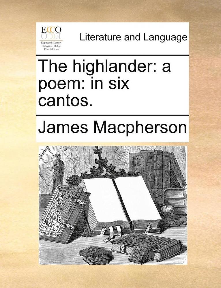 James MacPherson, James Macpherson - Highlander, Häftad