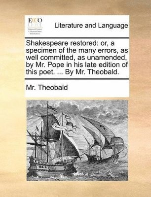 bokomslag Shakespeare restored