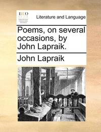bokomslag Poems, on Several Occasions, by John Lapraik.