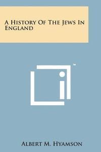 bokomslag A History of the Jews in England