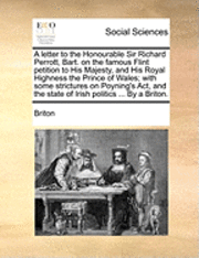 bokomslag A Letter to the Honourable Sir Richard Perrott, Bart. on the Famous Flint Petition to His Majesty, and His Royal Highness the Prince of Wales; With Some Strictures on Poyning's Act, and the State of