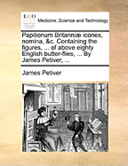 bokomslag Papilionum Britanniae Icones, Nomina, &C. Containing the Figures, ... of Above Eighty English Butter-Flies, ... by James Petiver, ...