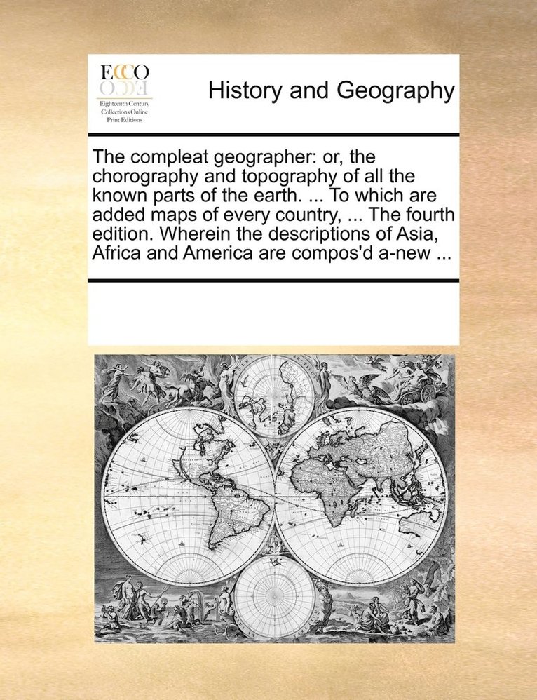 The compleat geographer 1