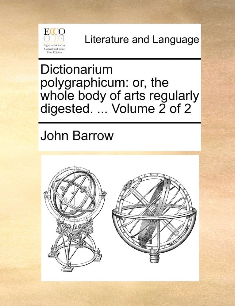 Dictionarium polygraphicum 1