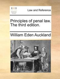 bokomslag Principles of Penal Law. the Third Edition.