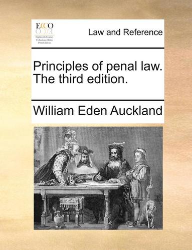 bokomslag Principles of Penal Law. the Third Edition.