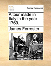 bokomslag tour made in Italy in the year 1769.