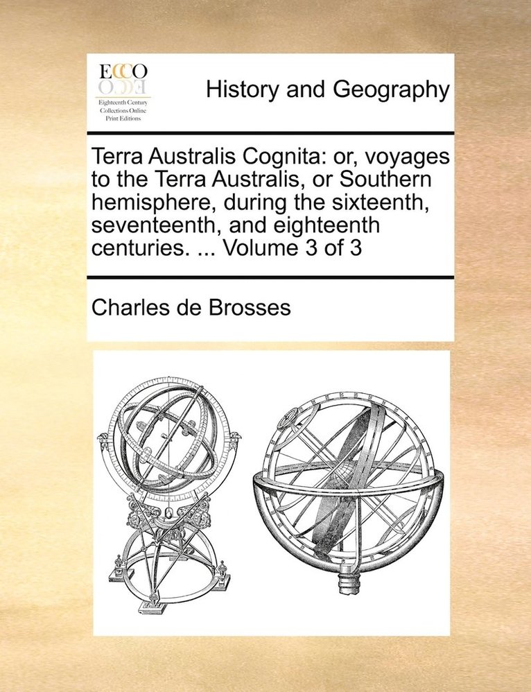 Terra Australis Cognita 1