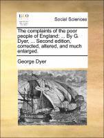 bokomslag Complaints of the Poor People of England