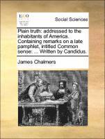 James Chalmers - Plain Truth, Häftad