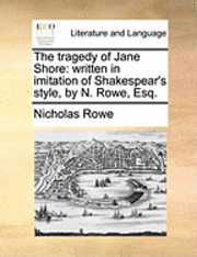 Tragedy of Jane Shore