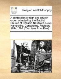 bokomslag confession of faith and church order