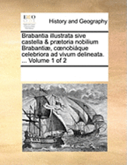 bokomslag Brabantia Illustrata Sive Castella & Praetoria Nobilium Brabantiae, C Nobiaque Celebriora Ad Vivum Delineata. ... Volume 1 of 2