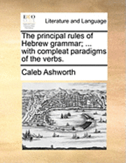bokomslag The Principal Rules of Hebrew Grammar; ... with Compleat Paradigms of the Verbs.
