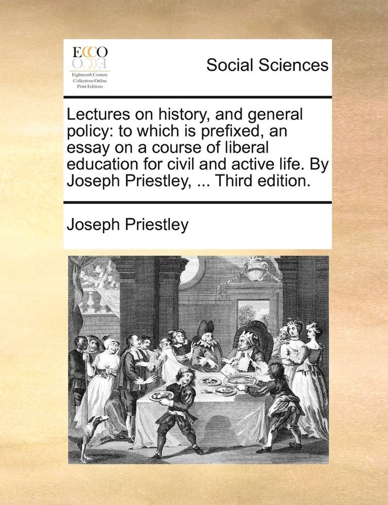 Lectures on history, and general policy 1