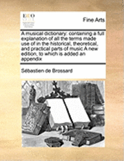 bokomslag Musical Dictionary