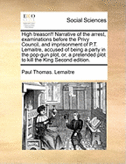 bokomslag High Treason!! Narrative of the Arrest, Examinations Before the Privy Council, and Imprisonment of P.T. Lemaitre, Accused of Being a Party in the Pop-Gun Plot, Or, a Pretended Plot to Kill the King...