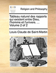 bokomslag Tableau Naturel Des Rapports Qui Existent Entre Dieu, L'Homme Et L'Univers. ... Volume 2 of 2