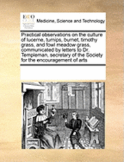 bokomslag Practical Observations on the Culture of Lucerne, Turnips, Burnet, Timothy Grass, and Fowl Meadow Grass, Communicated by Letters to Dr. Templeman, Secretary of the Society for the Encouragement of