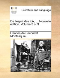 bokomslag de L'Esprit Des Loix, ... Nouvelle Edition. Volume 3 of 3