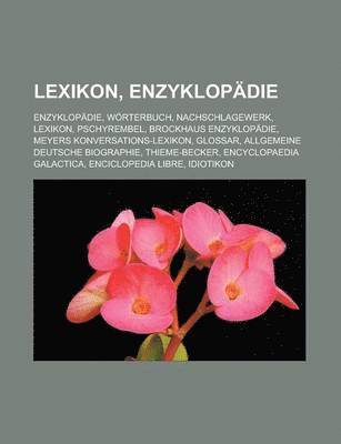 bokomslag Lexikon, Enzyklopädie