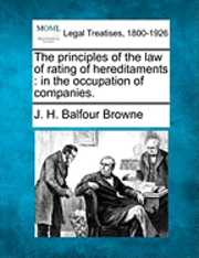 J H Balfour Browne, J. H. Balfour Browne - principles of the law of rating of hereditaments, Häftad