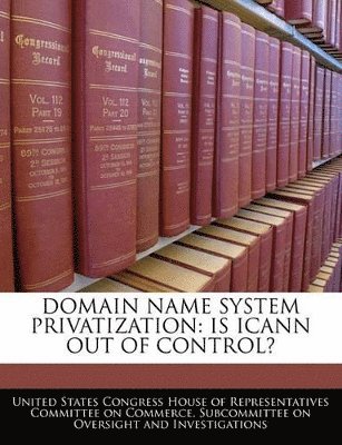 bokomslag Domain Name System Privatization